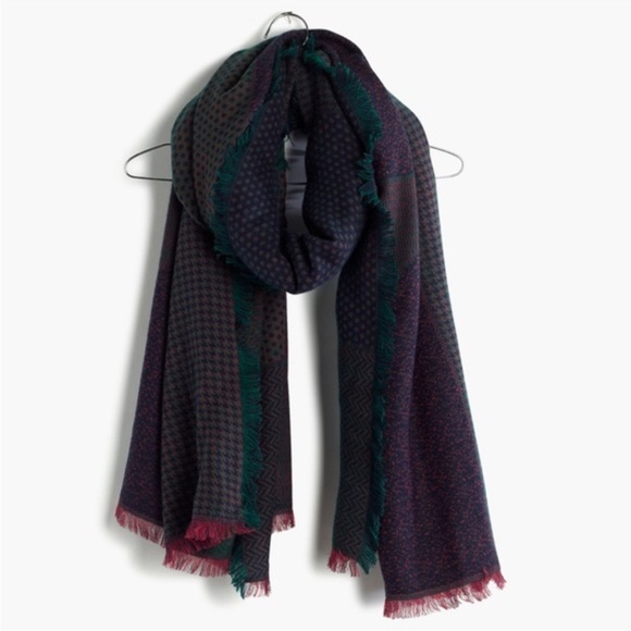 Madewell Patterned Scarf - Picture 3 of 4